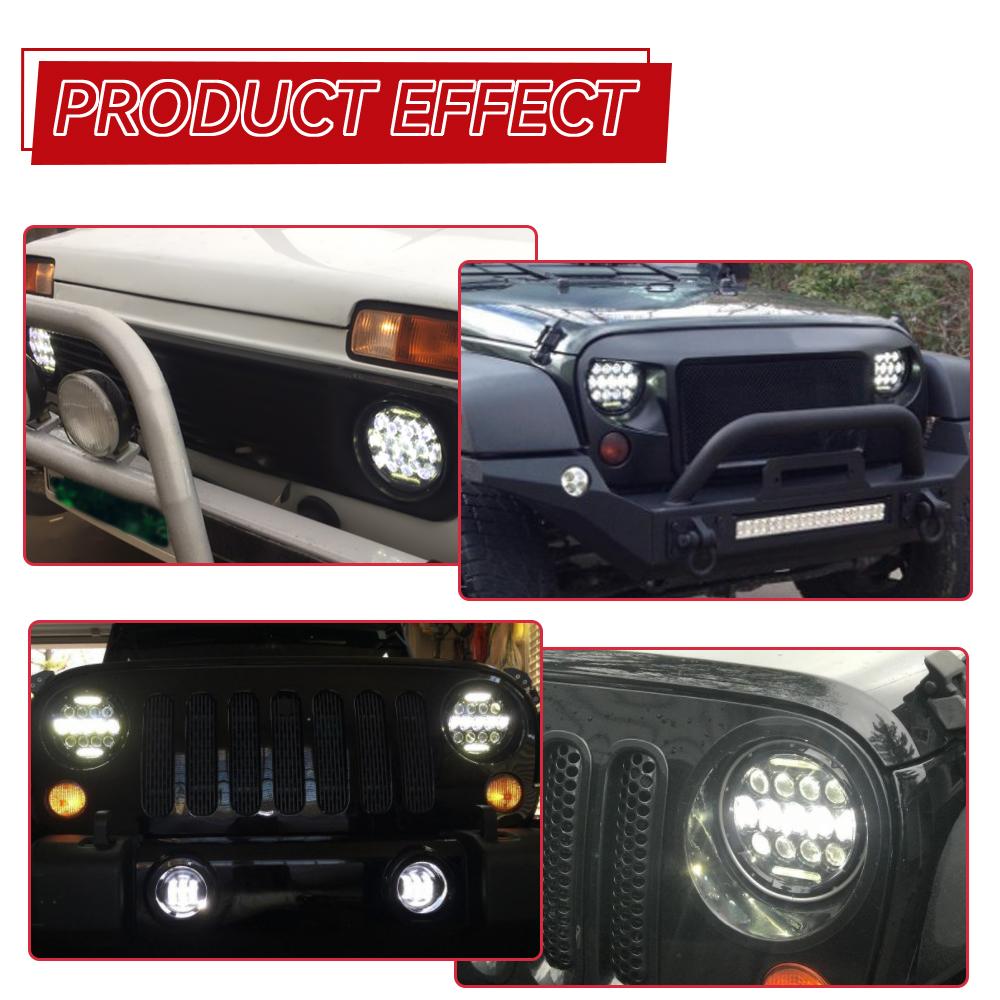 Motorcycle 7 inch LED Headlight for Harley Touring Ultra Classic Electra Street Glide Road King Yamaha Motorcycle Headlamp