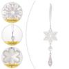 18 Pcs/Bag Icicle Drop Christmas Clear Icicle Pendants  Winter Party Decor