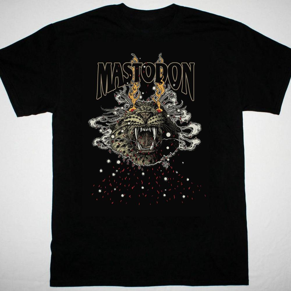 MASTODON Band Black Cotton All Sizes S-5XL Men T-shirt Unisex T-Shirt XXL