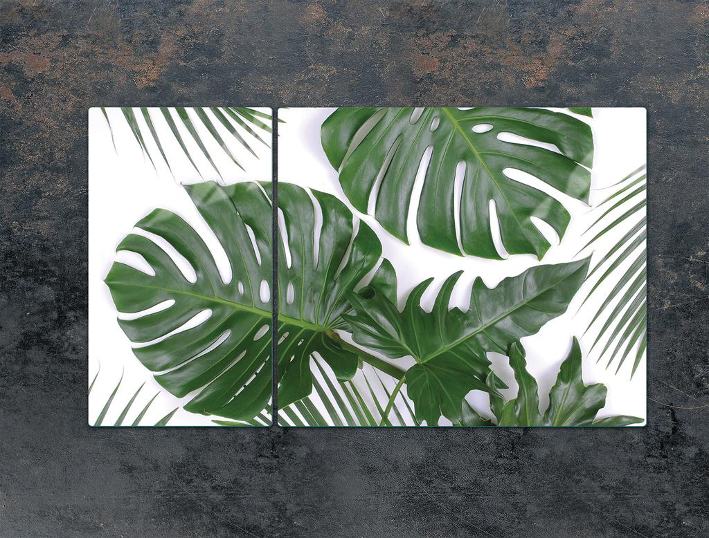 SZKLANA PŁYTA OCHRONNA NA KUCHENKĘ 90x52 MONSTERA
