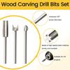 Burr Bit For Carving Drill Bit Burr Bit 1/8 Inch Shank Wood Processing