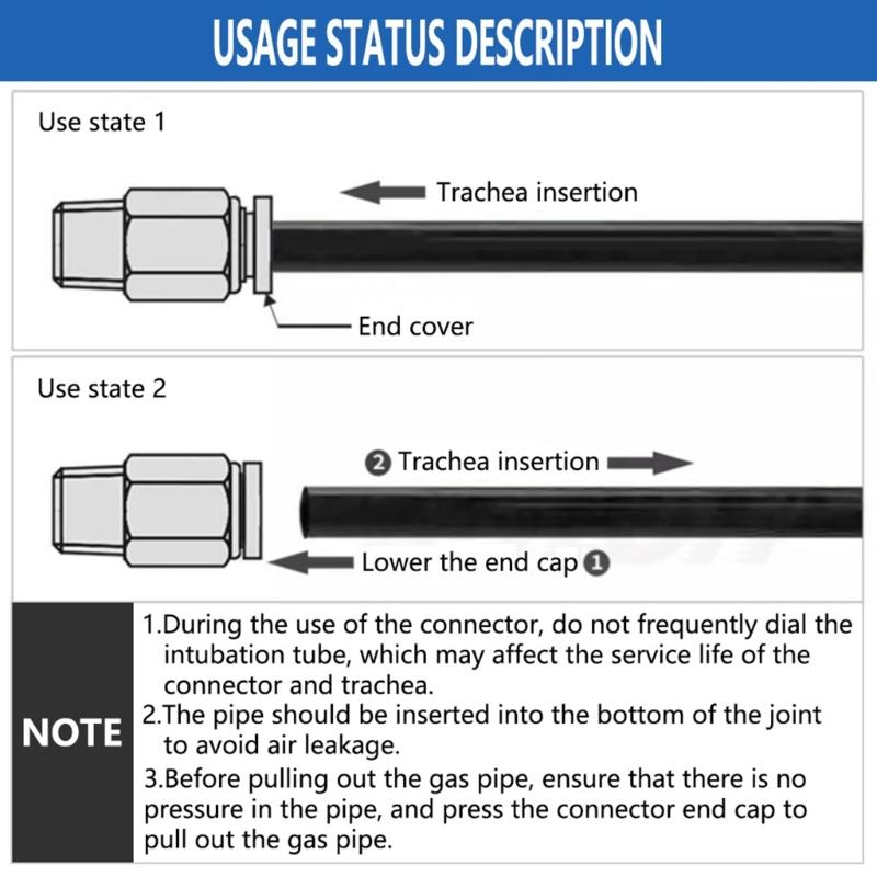 Automotive Push Lock Vacuum Connector Fitting Kit For Turbos Wastegate, Solenoid