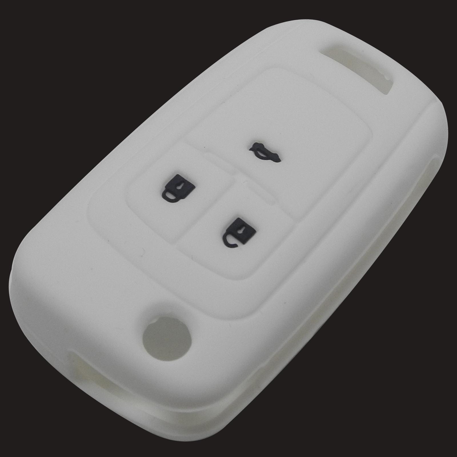 

Силиконовый чехол для ключа jingyuqin 3B для Chevrolet Regal Lacrosse Encore Excelle GT/XT /Opel Astra VAUXHALL MOKKA Zafira для Buick белый