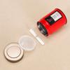 Creative Gift Portable Tea Can Damp-proof Tinplate Tea Box Sealed Double Lid Round Tea Tin Containers Green Tea
