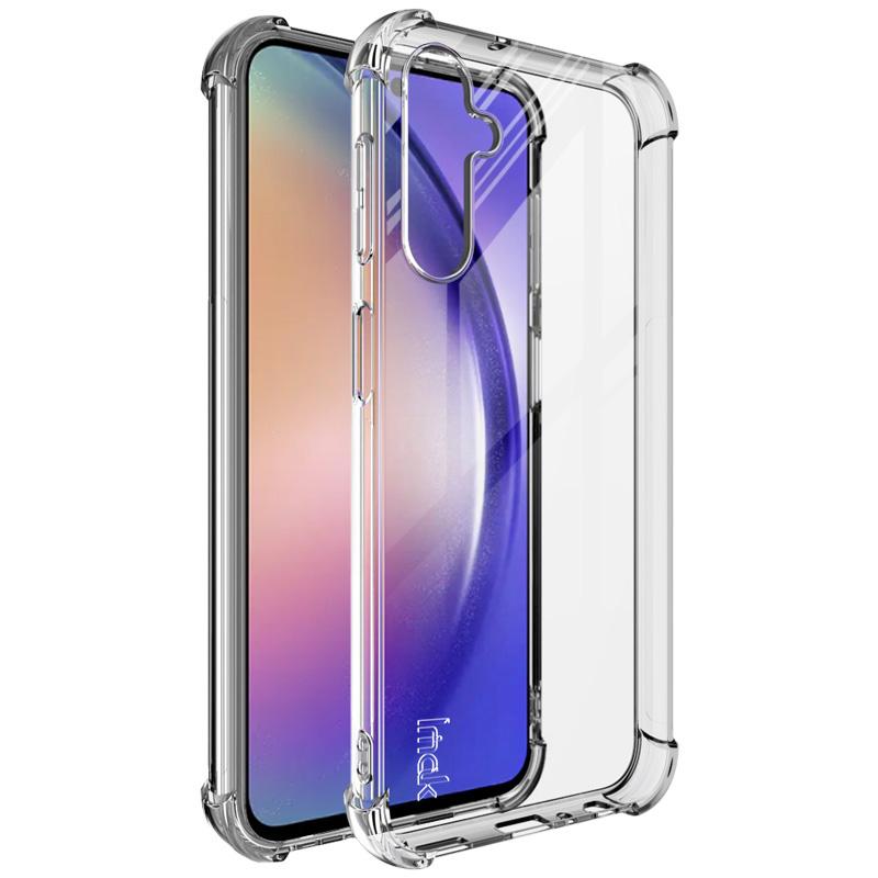 IMAK Clear Phone Case for Samsung Galaxy A25 5G (Global) (161.0 x 76.5 x 8.3mm),Thickened Four Corner Shell Anti-Dust TPU Phone Cover