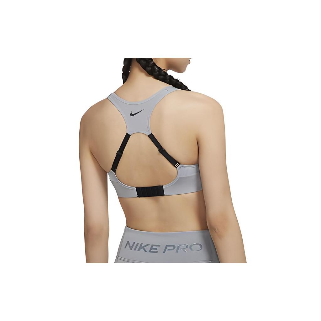 Nike Alpha High-Intensity Support Sports Bra Tank Women Tops Gray AJ0844-073