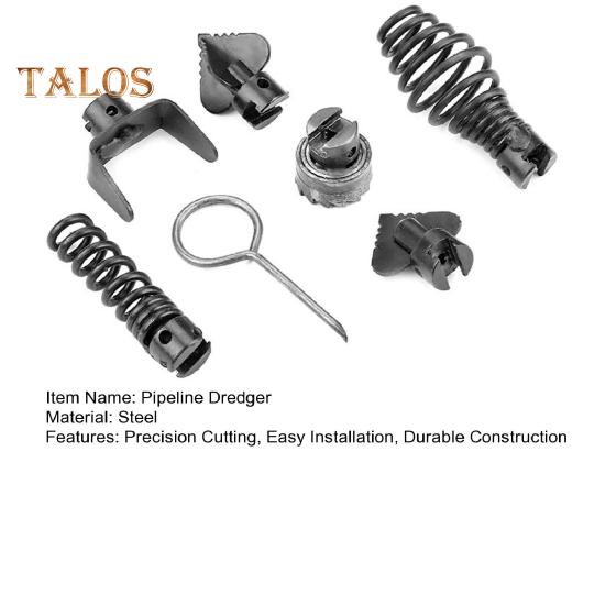 7 Adet/Set Boru Hattı Temizleyici Kolay Kurulum Sökme Gider Tıkanıklığı Açıcı Set Gider Borusu Burgusu Verimli Boru Temizleme Aracı