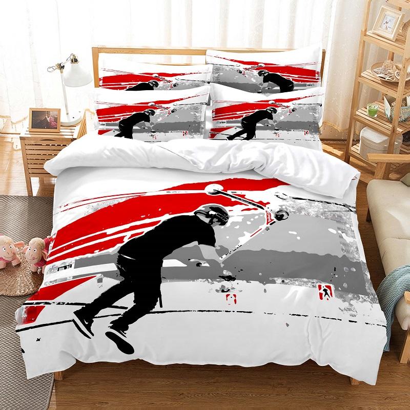 

228x228 Dekbedovertrek 3D Print Color Watercolor Duvet Cover Pillowcases 2/3 Pcs Comforter Bedding Sets 100% Cotton Ropa De Cama EU single(135x200cm)