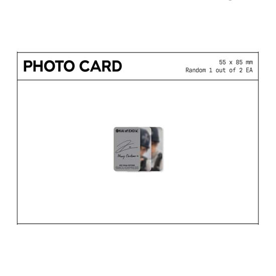 2021 Winter SMTOWN : SMCU EXPRESS Kai Of Exo