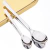 4pcs High-quality Stainless Steel Tableware Set Shiny Silver Flatware Knife Fork Coffee Spoon Dinnerware Set Kitchen Party Silverware