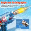 UROINT Kids Electric Water Gun, Powerful Automatic Water Gun Blaster Toy with LED Light, Electric Super Soaker Water Gun, Long Range 8m, Pool Party