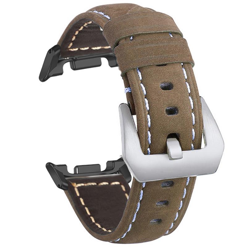 

Leather Strap for Samsung Galaxy Watch Ultra 2025 High Quality Vintage Frosted Band for Galaxy Watch 8/8Classic 46mm Accessories Galaxy Watch 8 40mm