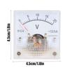 91L4 Voltage Meter DC 0-250V Square Pointer Type DC Voltmeter Portable Analog Volt Pointer Needle Analog Panel Voltage Gauge