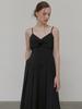 ETMON Slip Corsage Dress, Black