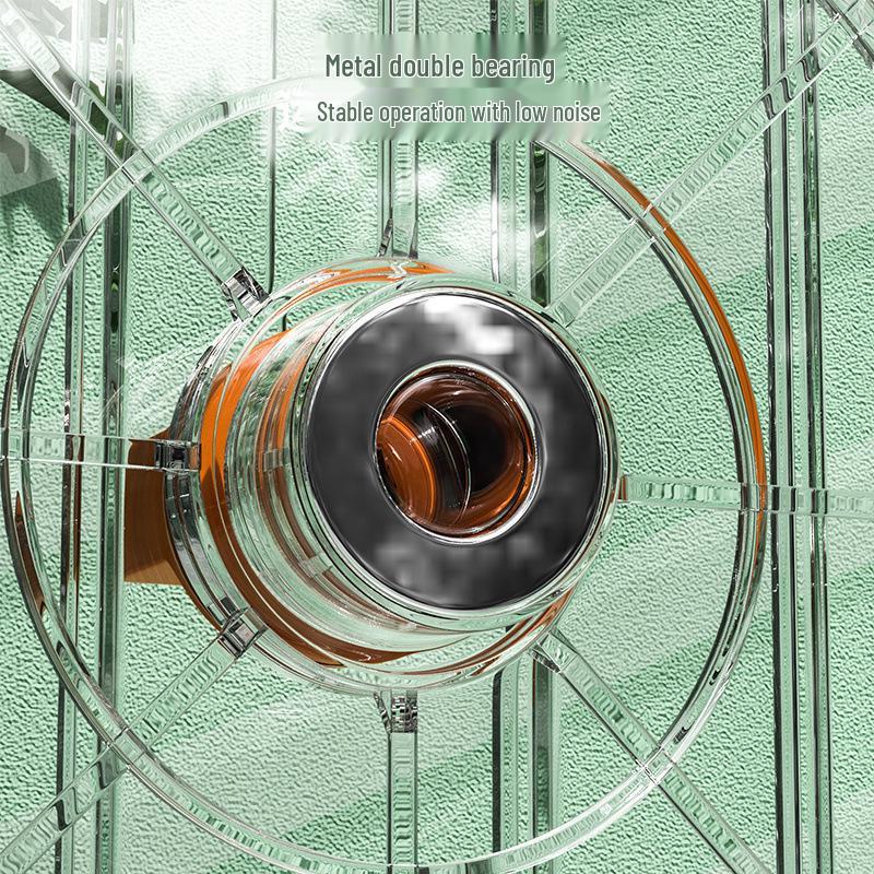 Extra Large Silent Hamster Running Wheel with Stand & Double Bearings - Includes Exercise Flywheel, One-Piece Design, Free Shipping