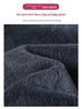 Women's Smoke Grey Fleece-Lined High-Waisted Denim Jeans, 2023 Trendy Stretchy Slim-Fit, Autumn/Winter Style, Flattering Small Leg Design