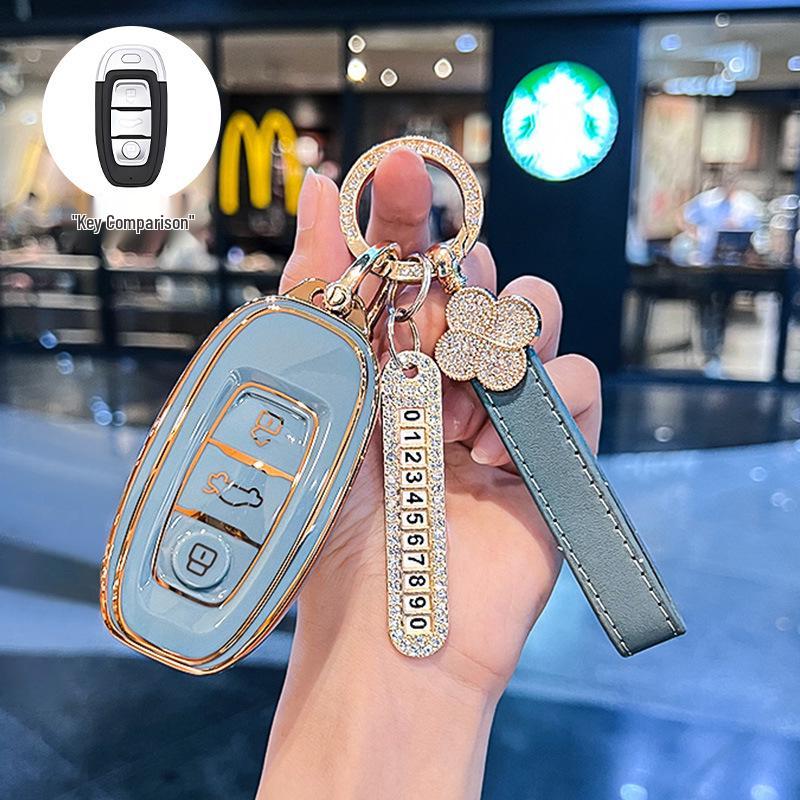 High-End Personalized Protective Shell for FAW Hongqi H7 Key - Stylish Unisex Design