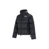 Solid Color Sports Casual Stand Collar Down Jacket Women Jackets Black 1375455-001