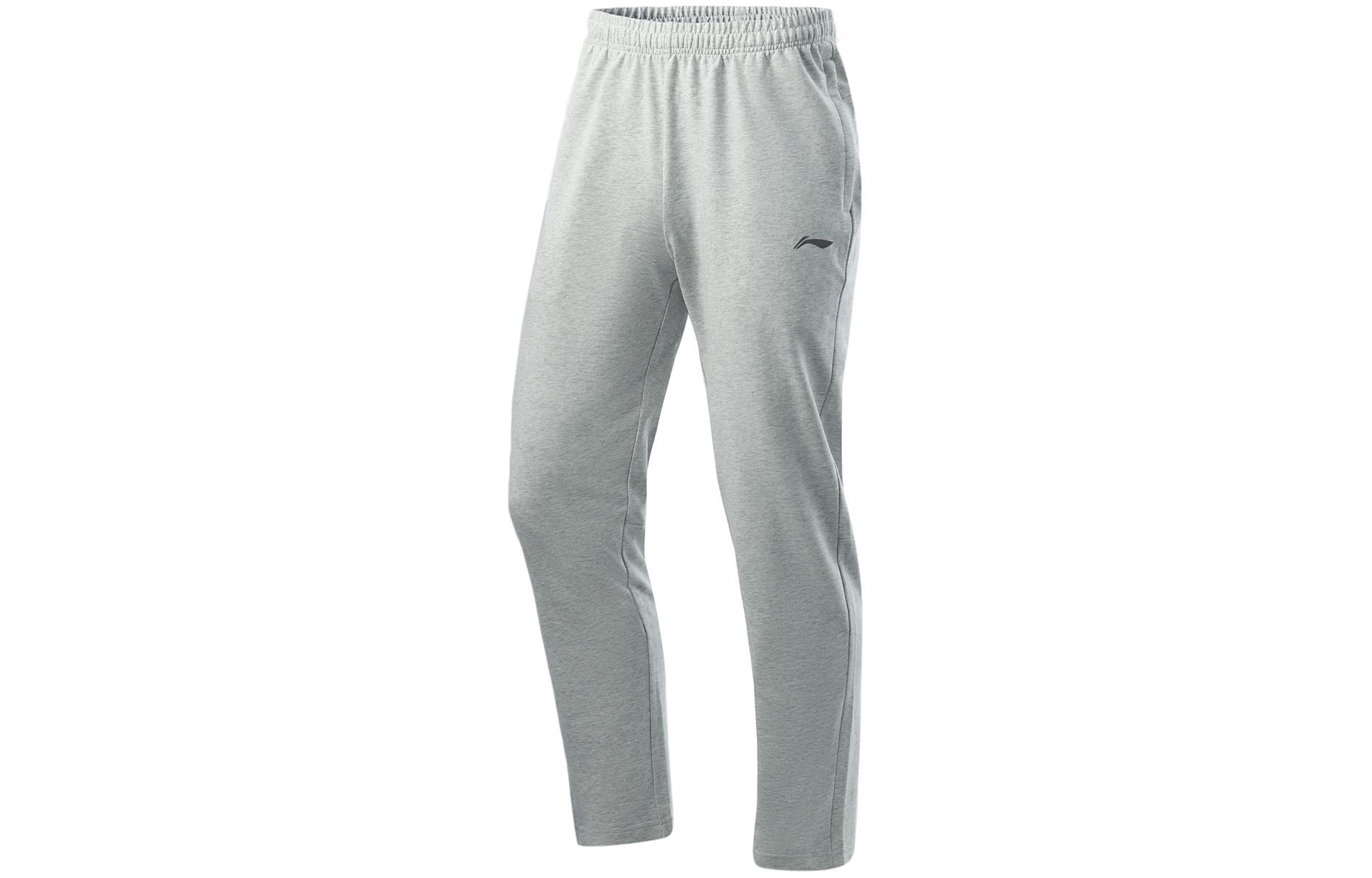 Li Ning Knitted Sweatpants Men s Gray AKLR147-3 2XL