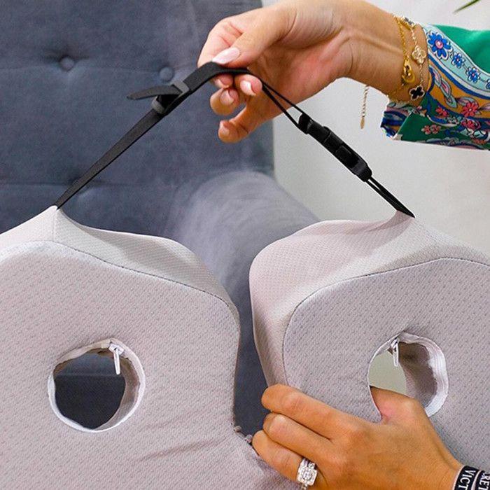 Coussin Ergonomique en Mousse à Mémoire de Forme – Soulagement du Coccyx et de la Sciatique – Confort et Maintien Optimal