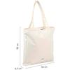 Sac Shopper - MILAN - Collection Caoutchouc 430 - Beige - Tissu Ripstop - 7,5 Litres