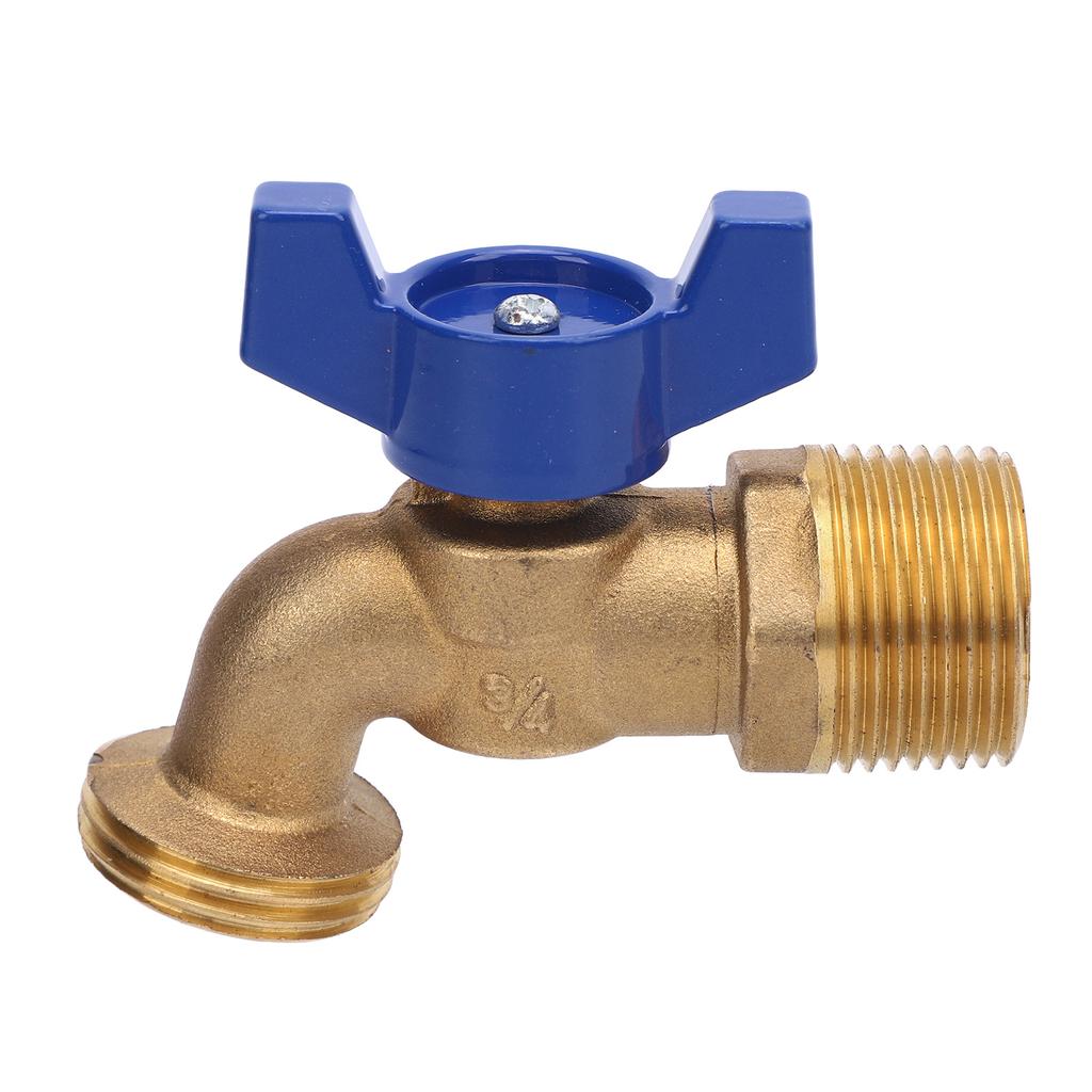 Gartenschlauch Auslassventil G34in DN20 Außengewinde Messing Hochtemperaturbeständig Gartenhahn
