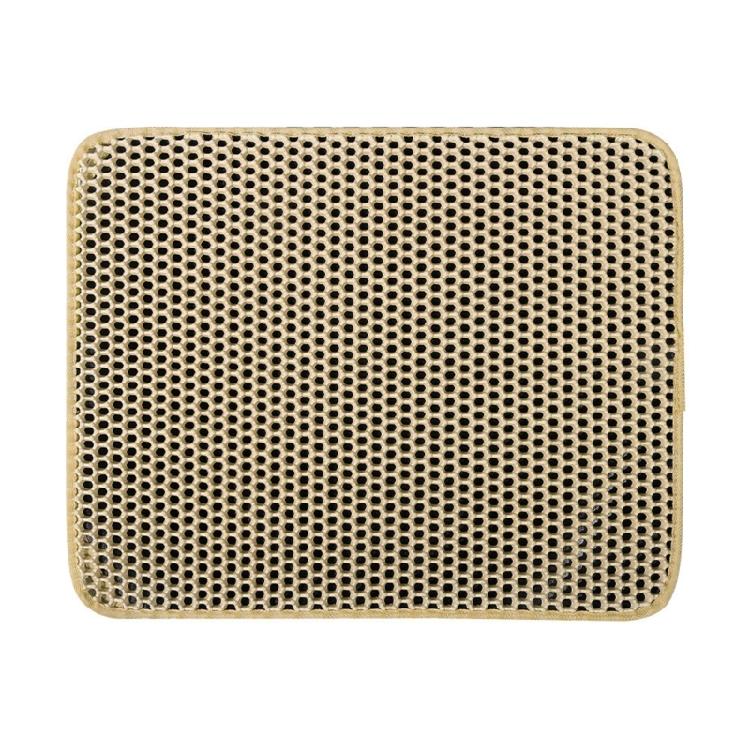 Cats Litter Mat Waterproof Hollowed Mat Litter Sifting for Less Waste Supplies