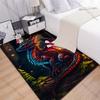 Colorful dragon in fantasy forest Carpet for Living Room Bedroom Bedside Floor Mat Cloakroom Child Play Mat Area Rug Large Size