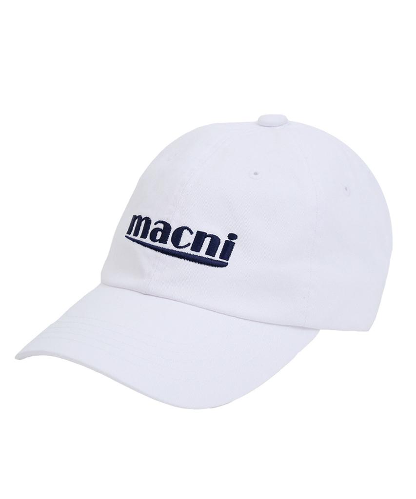 Makeuni Signature Logo Ball Cap_White