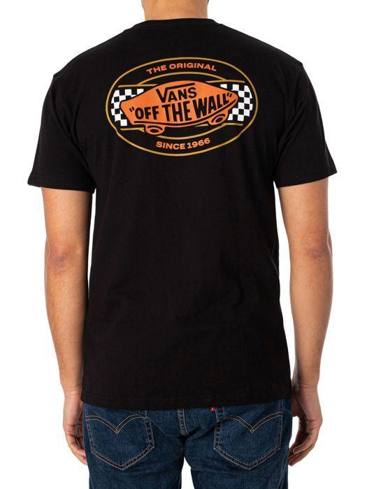 T-Shirt Graphique - Vans - Wayrace - Noir - 100% Cotton - Manches Courtes