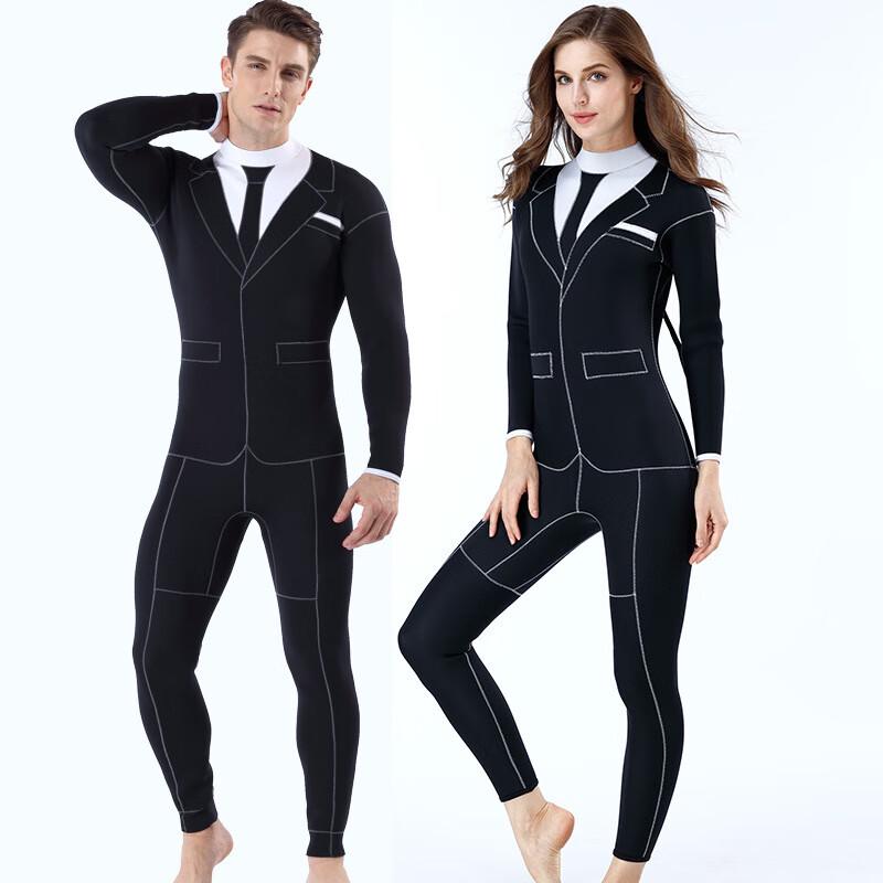 WEZHO MY090 Unisex Thermal One-Piece Wetsuit
