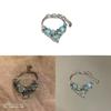 Schmetterlings-Charms Perlenarmband Für Damen und Herren Mit Vintage Silberfinish Als ReiseGeschenk