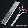Pet Grooming Curved Scissors Set - Professional Dog Hair Trimming Tool