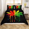 Feelyou Sunflower Duvet Cover Botanical Floral Printed Bedding Set for Kids Women Adults Yellow Blossom Flowers Comforter Cover Wooden Scene