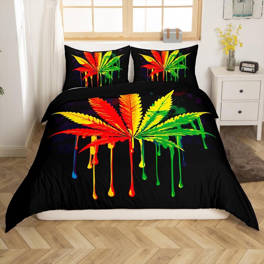 Feelyou Sunflower Duvet Cover Botanical Floral Printed Bedding Set for Kids Women Adults Yellow Blossom Flowers Comforter Cover Wooden Scene