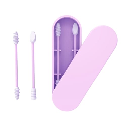 

Ultra-fine, precision cotton swabs, reusable cotton swabs for ear cleaning, eco-friendly ear cleaner with flexible tip design, ideal for baby care and