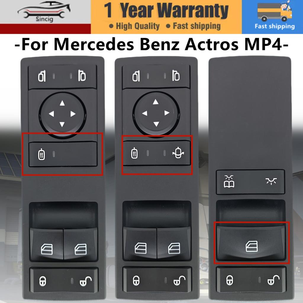 Electronic Window Switch New For Mercedes Benz Truck Actros MP4 2011-2020 A9605450813 A9605450913 A9605451213