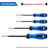 2-in-1 Multi-Functional Manual Screwdriver: Phillips & Flat-head