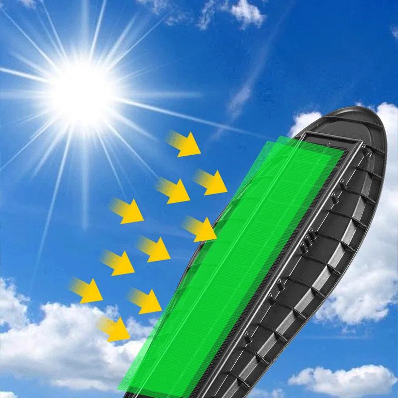 Solar LED Light Intelligent Motion Sensor Solar Light Floodlight Sunlight Powered Waterproof Street Wall Lamp Outdoor Decoration