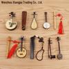 Figurine Mini Instrumente Chinezești: Guzheng, Flaut de Bambus, Erhu, Pipa, Liuqin, Guqin, Jingyun Dagu.