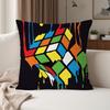 Game RRubik CCube Pillow Case Suitable For Bedrooms Living Rooms Cars Home Decoration