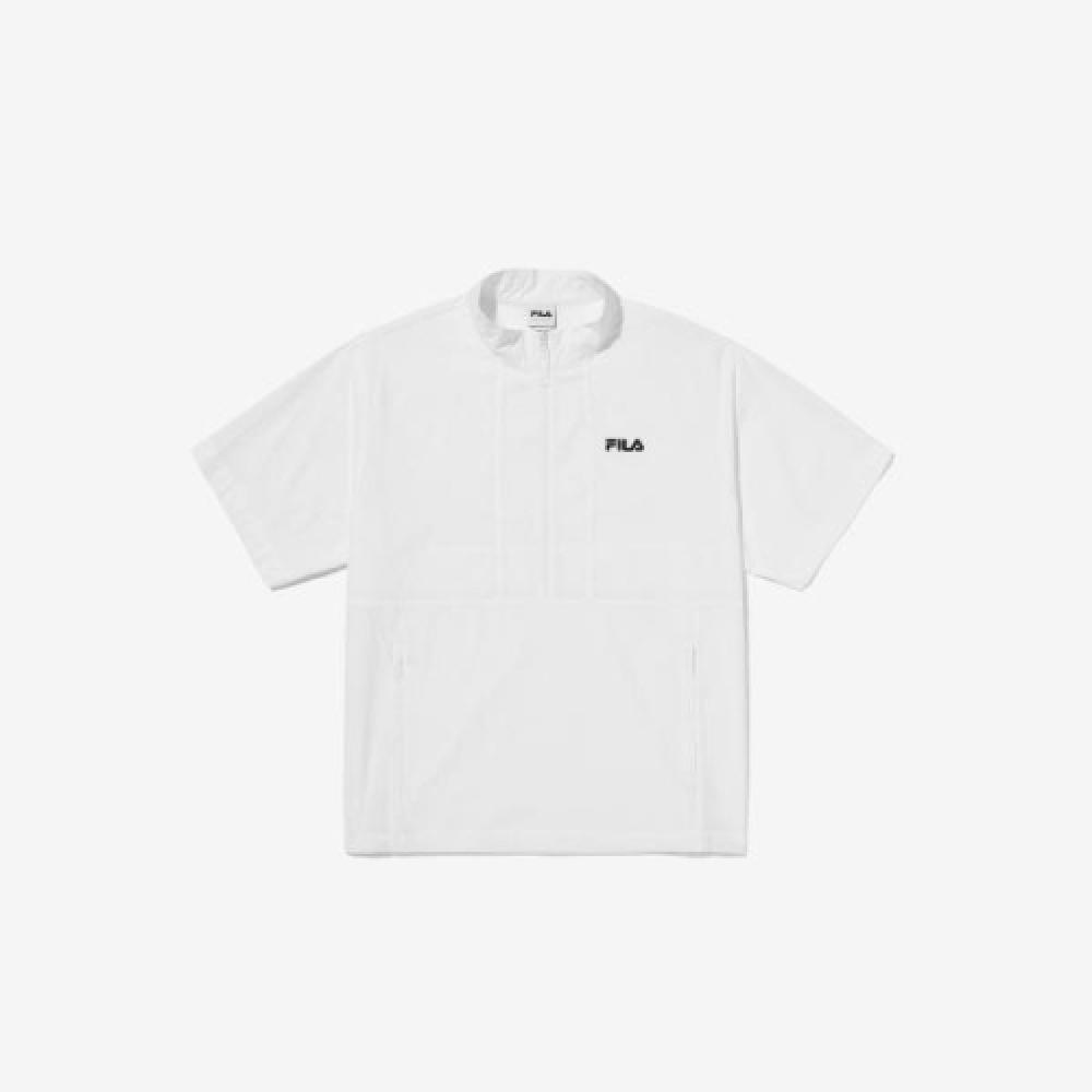 

Анорак из жатого хлопка FILA с короткими рукавами FS2JKG2408XOWH