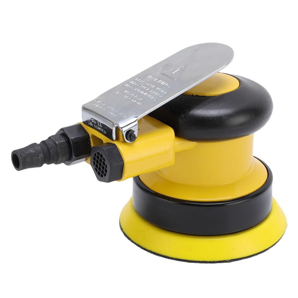 4 Inch Air Sander 10000RPM 1 4in Inlet Low Vibration Dual Action Pneumatic Polisher for Car Ship Polishing Waxing
