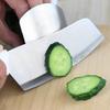 1pcs Convenient Style Kitchen Tool Finger Guard Stainless Steel Finger Protector Avoid Hurting When Slicing and Dicing