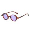 Classic Sunglasses Leopard Print Vintage Sunglasses Small Frame Sunglasses Gradient Lenses For Beach Vacation Retro-themed Party