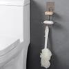 Porte-savon double étage égouttoir en acier inoxydable sans perçage mural porte-savon salle de bain cuisine douche organisateur de rangement