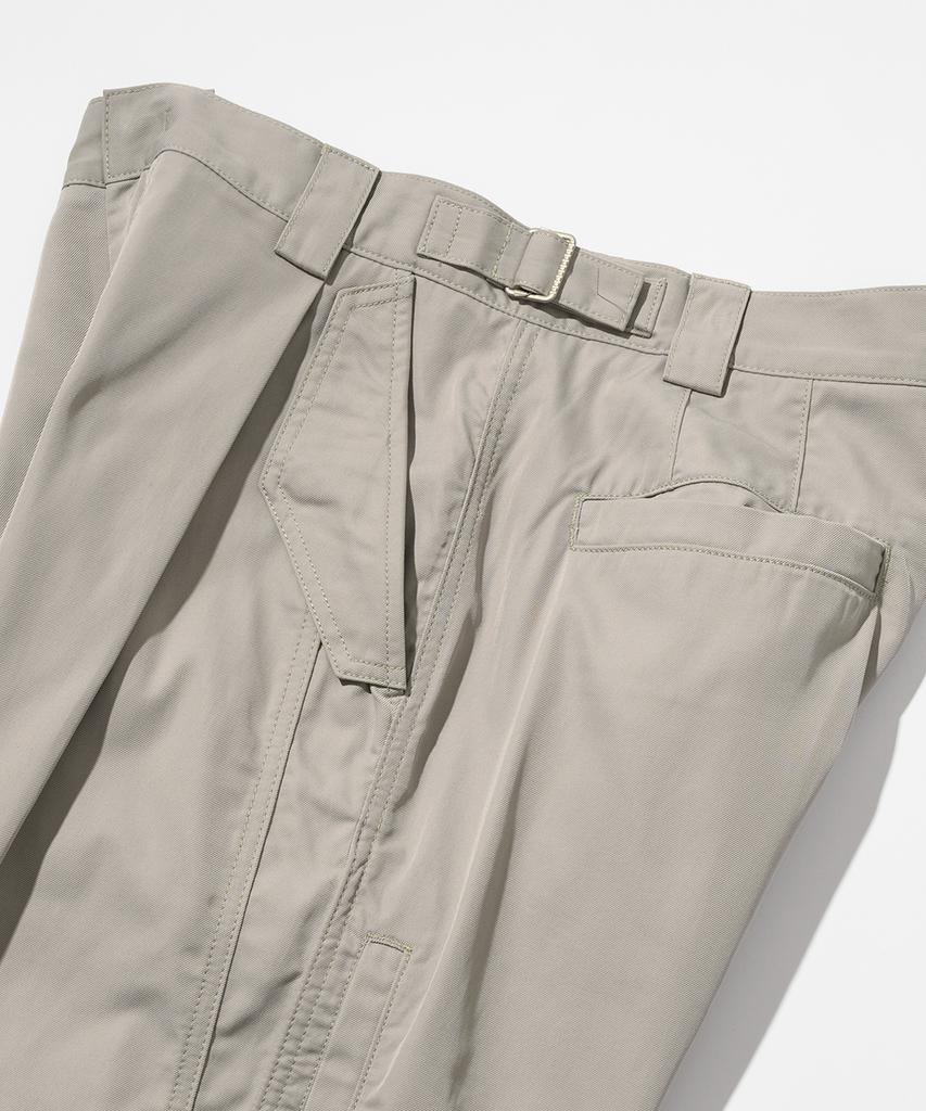 INTEMPOMOOD Paratrooper Layered Pants_Sand Khaki