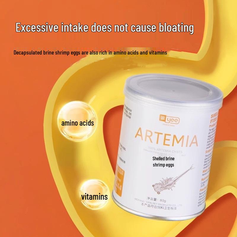 YEE Brine Shrimp Decapsulated Egg Fish Fry Food 1