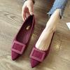 Shoes For Women Stylish Low Heel Elegant Office Woman Flats Hot Trendy Offer Cheap Clearance Shoe High Quality Fashion Casual