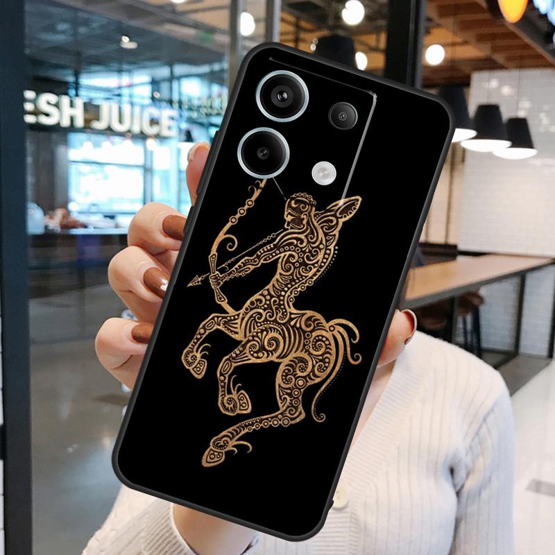 Zodiac Signs Funda For Xiaomi Redmi Note 13 Pro 12 11 9 10 Pro 12S 11S 10S Redmi 13 12 10C 12C 13C Case
